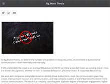 Tablet Screenshot of bigbrandtheory.net